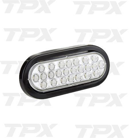CLEAR 6"OVAL BACKUP LIGHT