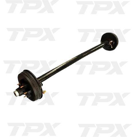 7K 95HF 80SC ELECTRIC BREAKS COMPLETE AXLE W/SPRING LEAFS